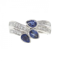 Nhẫn Sapphire PT900 0.75CT - Hàng hiệu Chính hãng 853982