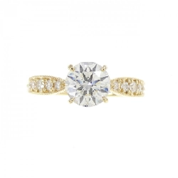 Nhẫn kim cương K18YG 1.002CT G SI2 EXT H&C - Hàng hiệu Authentic 871294