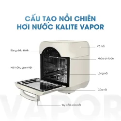 🌫 Kalite Vapor 4in1 – Nồi chiên hơi nước thế hệ mới, giòn ngoài – mọng trong! 717005