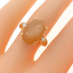 Nhẫn đá mặt trăng K18YG 669168