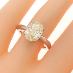 Nhẫn kim cương PT900 3.018CT FLY SI1 cắt oval - Hàng hiệu Authentic 871408