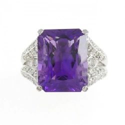 Nhẫn Amethyst PT900 6.33CT - Hàng hiệu Chính hãng 853537