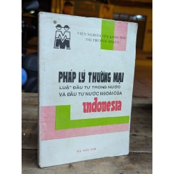 PHÁP LÝ THƯƠNG MẠI LUẬT ĐẦU TƯ TRONG NƯỚC VÀ ĐẦU TƯ NƯỚC NGOÀI CỦA INDONESIA