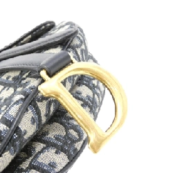 【Sản phẩm mới】Christian Dior DIOR OBLIQUE Saddle Mini M0456CTZQ Túi 618928