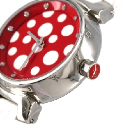 Louis Vuitton Tambour･10P Yayoi Kusama LIMITED Q12M7 SS Quartz - Hàng hiệu Authentic 875157