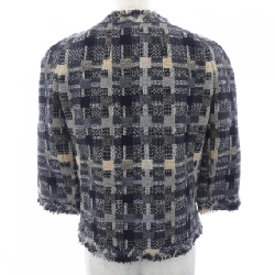 Áo khoác không cổ CHANEL P26751V17018 05A - Hàng hiệu Authentic 822332