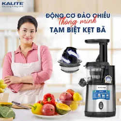 Máy ép chậm Kalite KSJ4412 động cơ đảo chiều ép kiệt bã 784316