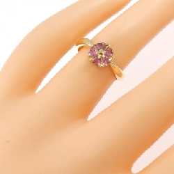 Nhẫn Tourmaline Hoa K18YG - Hàng hiệu Chính hãng 853958