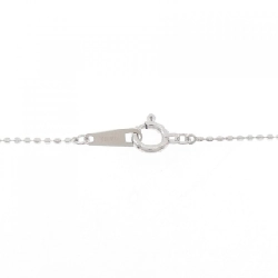 K18WG Dây chuyền hình trái tim kim cương 0.18CT - Hàng hiệu Chính hãng 858245