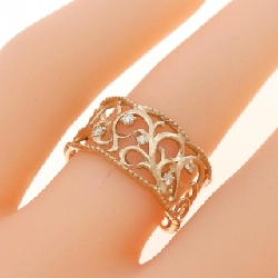 Nhẫn kim cương K18PG 0.05CT 672047