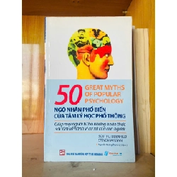 50 ngộ nhận phổ biến của tâm lý học phổ thông Sách tâm lý học - giới tính VAVO2702 Rebooks.vn