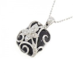 750WG/K18WG Onyx Necklace - Hàng hiệu Authentic 862999