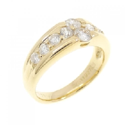 Nhẫn kim cương 750YG 0.71CT