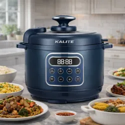🍲 NỒI ÁP SUẤT ĐIỆN KALITE KPC4066 – 4IN1, LÒNG NỒI 2 LỚP CERAMIC SIÊU CHỐNG DÍNH ⚡ 799206