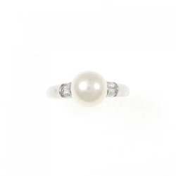 Nhẫn ngọc trai Akoya PT900 7.3mm - Hàng hiệu Chính hãng 853301