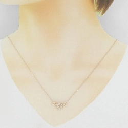 K18PG Vàng hồng Dây chuyền kim cương 0.20CT - Hàng hiệu Chính hãng 861627