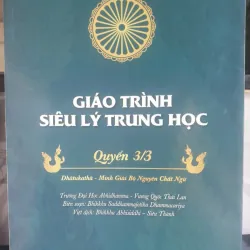 Giáo Trình Siêu Lý Trung Học - Quyển 3
