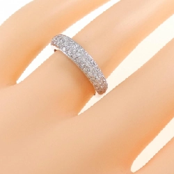 Nhẫn kim cương Pavé K18WG 0.49CT 673029