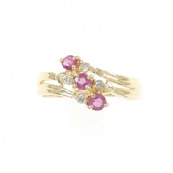 Nhẫn Ruby K18YG - Hàng hiệu Chính hãng 848365