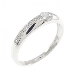 Nhẫn kim cương 18KWG 0.059CT