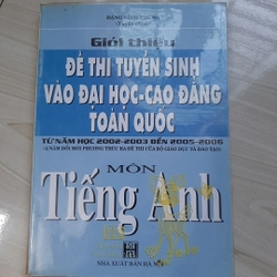 Đề thi tuyển sinh vào cao đẳng đại học toàn quốc