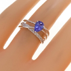 Nhẫn Tanzanite K18WG 0.75CT - Hàng hiệu Chính hãng 854013
