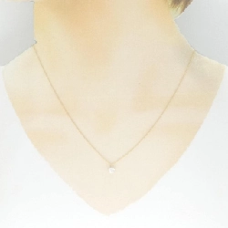 Dây chuyền kim cương K18YG 0.310CT F SI2 EXT - Hàng hiệu chính hãng 874068