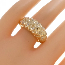 Nhẫn kim cương K18YG 0.15CT 666893