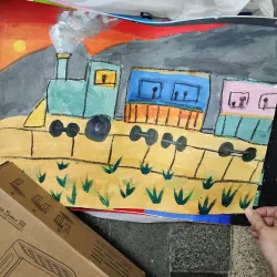 Combo 25 bức tranh vẽ acrylic về phong cảnh 799924