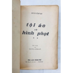 tội ác và hình phạt - Dostoiveski ( trọn bộ 2 tập ) 127786