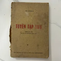 Tuyển tập thơ G.G. Bairo’n (George Gordon Byron) – Thái Bá Tân dịch 1023397