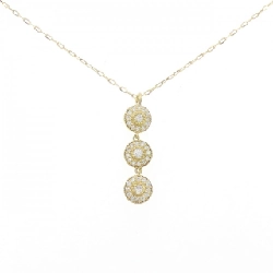 K18YG Dây chuyền kim cương 0.28CT - Hàng hiệu Chính hãng