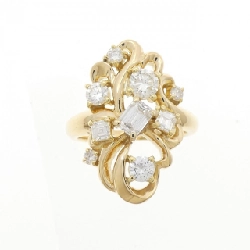 Nhẫn kim cương K18YG 1.26CT - Hàng hiệu Chính hãng 853458