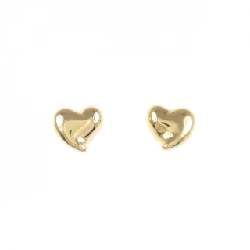 K18YG Bông tai hình trái tim - Hàng hiệu Chính hãng