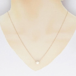 Dây chuyền kim cương K18PG 1.009CT VLY SI2 cắt hình Emerald - Hàng hiệu Chính hãng 874989