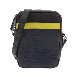 Túi đeo vai Louis Vuitton Epi + Damier Graphite Danube Slim M55100 - Hàng hiệu Chính hãng