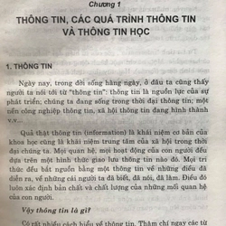 THÔNG TIN HỌC 475025