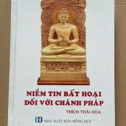 SÁCH NIỀM TIN BẤT HOẠI ĐỐI VỚI CHÁNH PHÁP - THÍCH THÁI HOÀ