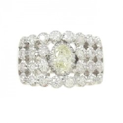 Nhẫn kim cương K18WG 0.441CT 672781