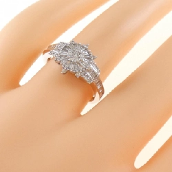 Nhẫn kim cương K18WG 0.62CT 673010