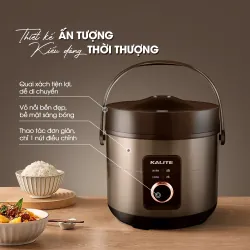 Nồi cơm điện KALITE KRC8018 lòng gốm Ceramic chống dính chống xước 585821
