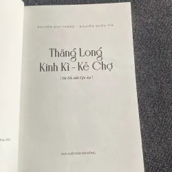 THĂNG LONG, KINH KÌ - KẺ CHỢ, HÀ NỘI THỜI CẬN ĐẠI 972181