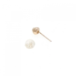 K18PG/K18YG Bông tai kim cương 0.103CT một bên - Hàng hiệu Authentic 871765