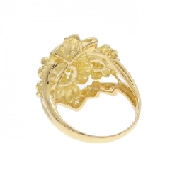 Nhẫn kim cương hoa K18YG 0.14CT 671154