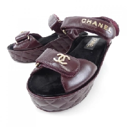 【Đối tượng phiếu giảm giá】Dép Chanel CHANEL 663717