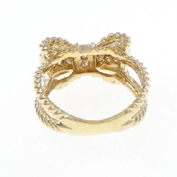 Nhẫn kim cương K18YG hình ruy băng 0.51CT - Hàng hiệu Authentic 847281