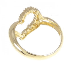 Nhẫn kim cương hình trái tim K18YG 0.50CT 672216