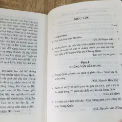 TRUNG QUỐC 25 NĂM CẢI CÁCH - MỞ CỬA NHỮNG VẤN ĐỀ LÝ LUẬN VÀ THỰC TIỄN 1006329