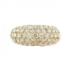 Nhẫn kim cương Pavé K18YG 2.00CT 670545