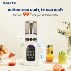 Máy ép chậm Kalite KSJ569 ép kiệt bã 99% không sinh nhiệt tích hợp làm kem 718184